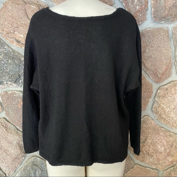💍LOLE soft and warm black cropped sweater. - Picture 5 of 5